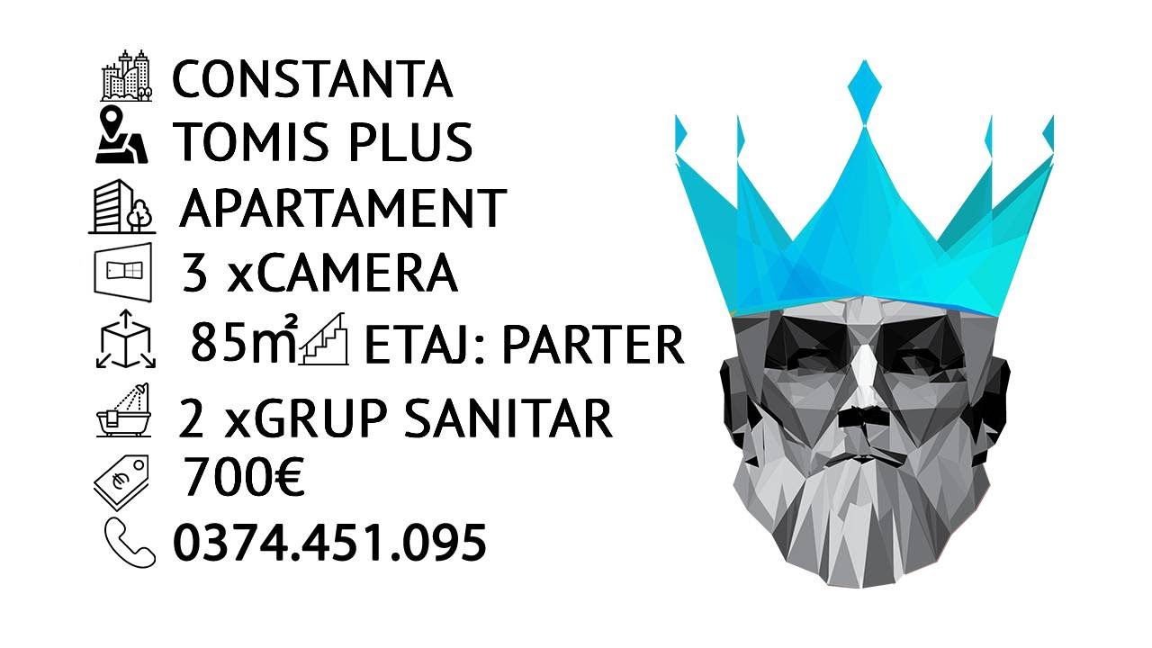 Tur video Tomis Plus | 3 Camere | Loc parcare | Centrala proprie 