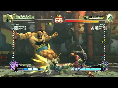SSF4 AE Zangief (zangitan) vs El Fuerte (zeny53) Japanese Ranking Match