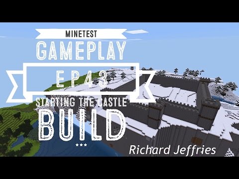 Minetest Gameplay - EP43 - Starting the Castle