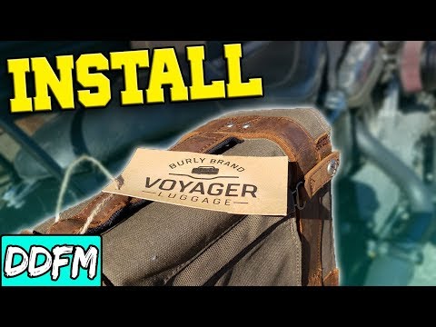 Burly Brand Saddlebag Install...Issues (Burly Brand Voyager Dark Oak)