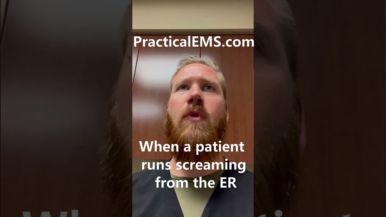 #shorts ER PA Reacts to Patient Leaving ER