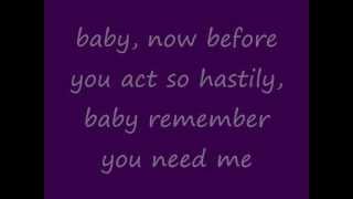 Mariah Carey - You Need Me (lyrics on screen)