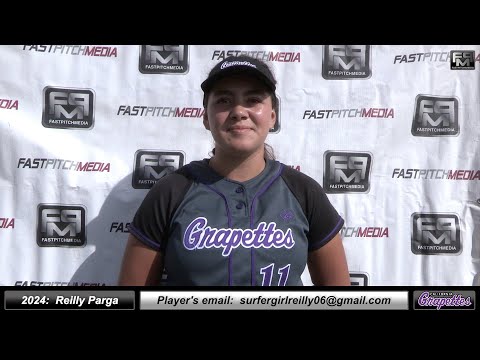 2024 Reilly Parga 4.67 GPA Outfielder and First Base Softball Skills Video - Ca Grapettes McNair