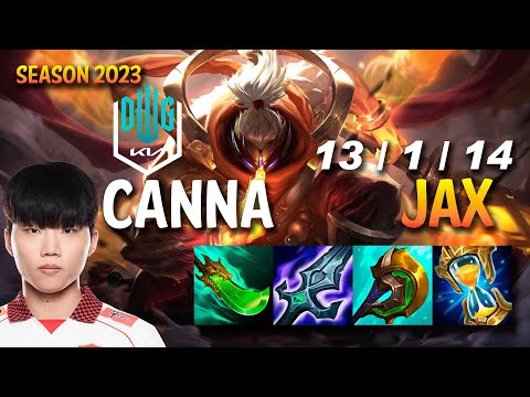 DK Canna JAX vs FIORA Top - KR Ranked