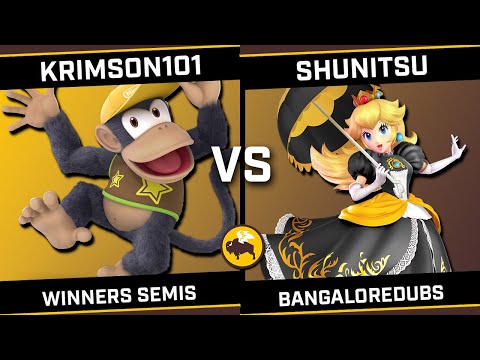 Krimson101 (Diddy Kong) vs Shunitsu (Peach) - BangaloreDUBS