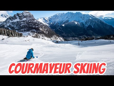 Courmayeur Skiing || Mont Blanc || Courmayeur Italy