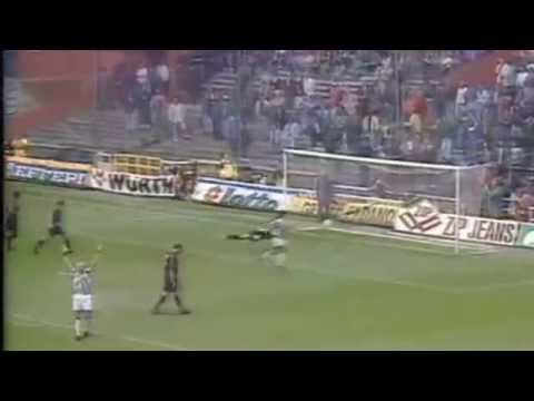 Serie A 1994-1995, day 31 Genoa - Juventus 0-4 (R.Baggio, Ravanelli, Jarni, Vialli)