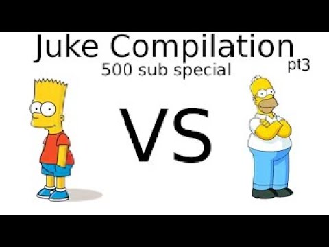 You VS Homer Juke Complation 500 Subscriber special (PT3)