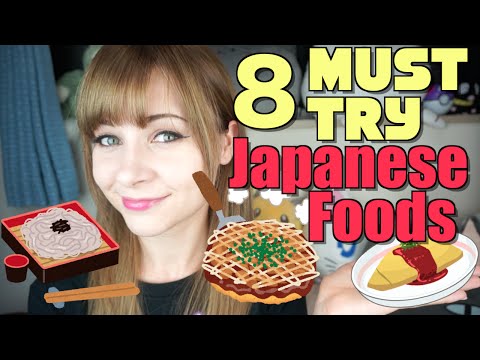 8種必嘗的日本料理 (8 Must Try Japanese Foods )