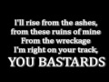 Vengeance is MINE! by Sentenced Lyrics -