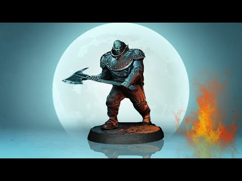 How to paint night atmosphere for Warhammer armies really quick