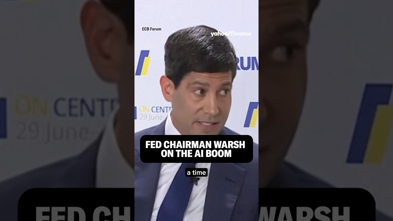 Fed Chairman Warsh on the AI boom.