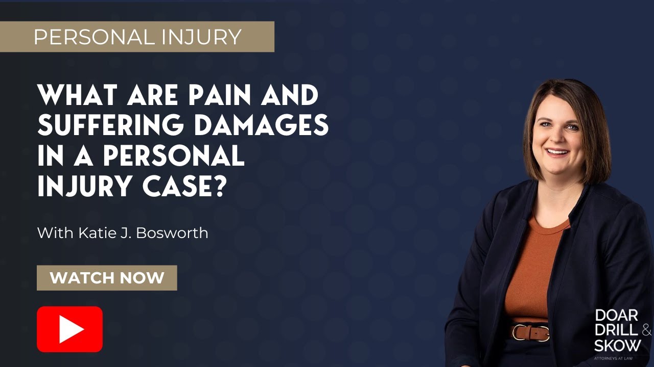 What Are Pain and Suffering Damages in a Personal Injury Case?