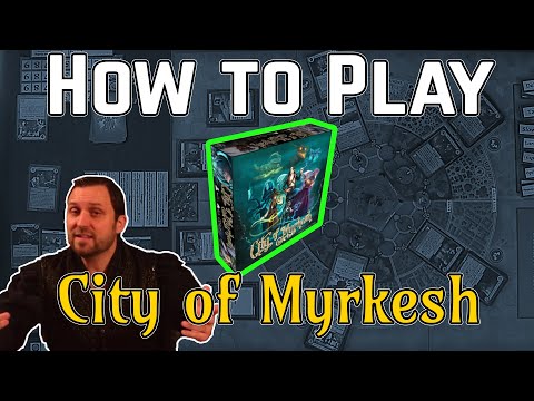 How To Play City of Myrkesh - Learn Board Games