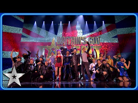 A ROCKIN' start to Semi-Final 2 with the cast of 'We Will Rock You' | Auditions | BGT 2023