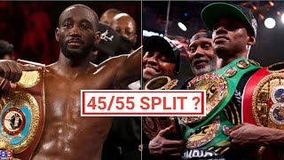 CRAWFORD SIGNS 45/55 SPLIT FOR ERROL SPENCE FIGHT ? JEFF MAYWEATHER CHANNEL SAYS I'M RAClST ?