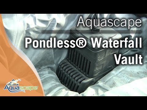 Aquascape's Pondless® Waterfall Vault
