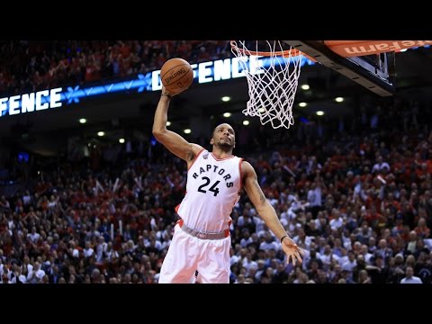 Norman Powell Takes Flight With Three Sick Slams