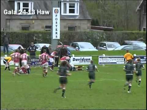 BORDER LEAGUE FINAL 2012 - GALA v HAWICK - BRTV HIGHLIGHTS