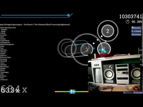 Normal osu! player vs Gayzmcgee