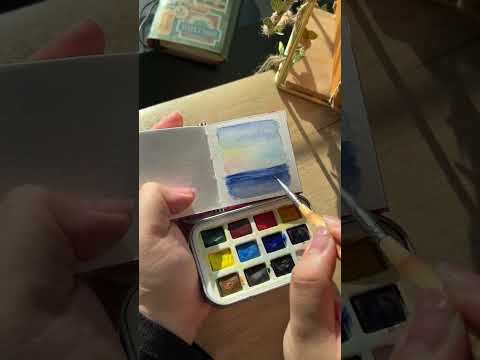 WATERCOLOR PAINT POCKET SET 12