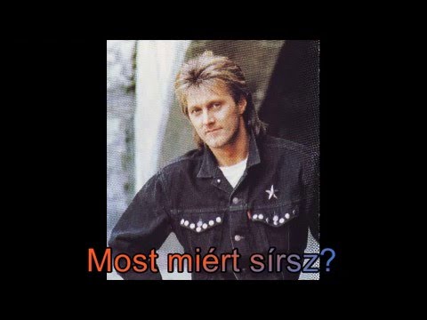 Homonyik Sándor - Most miért sírsz? (lyrics)