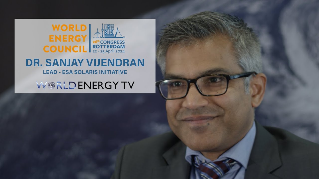 Energy from Space | Dr. Sanjay Vijendran, Lead, ESA Solaris Initiative