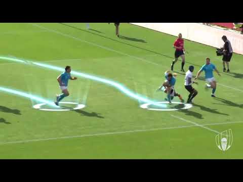 Uruguay magnificent try against Fiji