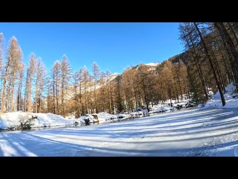 Val di Rhemes P.N. Gran Paradiso #snow #walking #family 