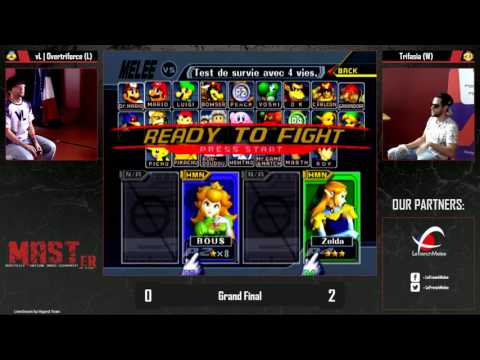 MASTer - vL | Overtriforce (Sheik) Vs. Trifasia (Peach) - Grand Finals - Melee Singles