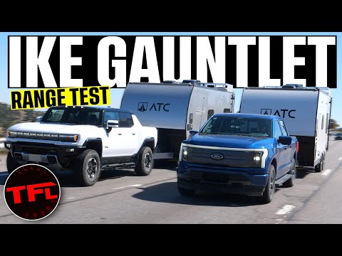 Only One Makes It - GMC Hummer EV vs Ford Lightning vs The World’s TOUGHEST Towing Test!