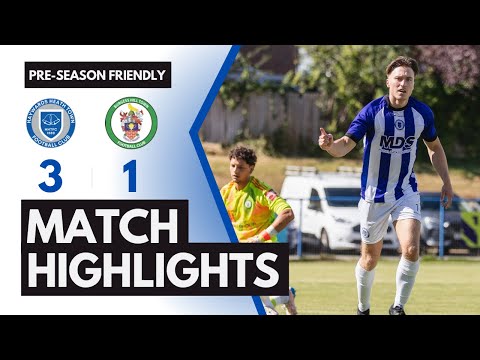 HIGHLIGHTS - Haywards Heath Town vs. Burgess Hill Town | Pre-Season Friendly | 12/07/2025