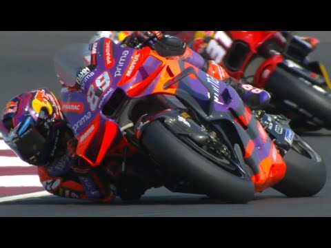 "Jorge Martin’s Insane Lean Angle in MotoGP - Cornering Like Never Before!"