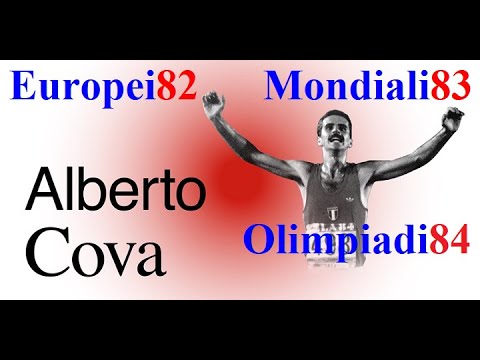 IMPRESE LEGGENDARIE - I grandi trionfi di Alberto Cova (EUROPEI 1982, MONDIALI 1983, OLIMPIADI 1984)