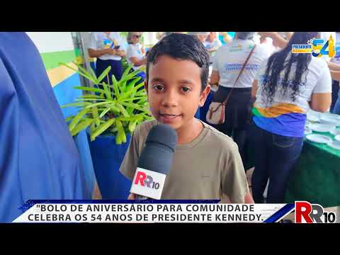 ENTREGA DE BOLO ANIVESÁRIO DE 54 ANOS DE PRESIDENTE KENNEDY DO TOCANTINS - 07/12/2025