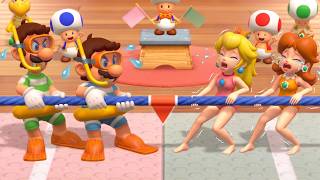 【マリオパーティ スイッチ】マリオ＆ルイージ VS ピーチ＆デイジー 究極のチームバトル！