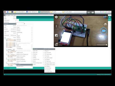 Raspberry Pi Pico (Arduino framework) + 128x160 ST7735 SPI TFT, using TFT_eSPI library.