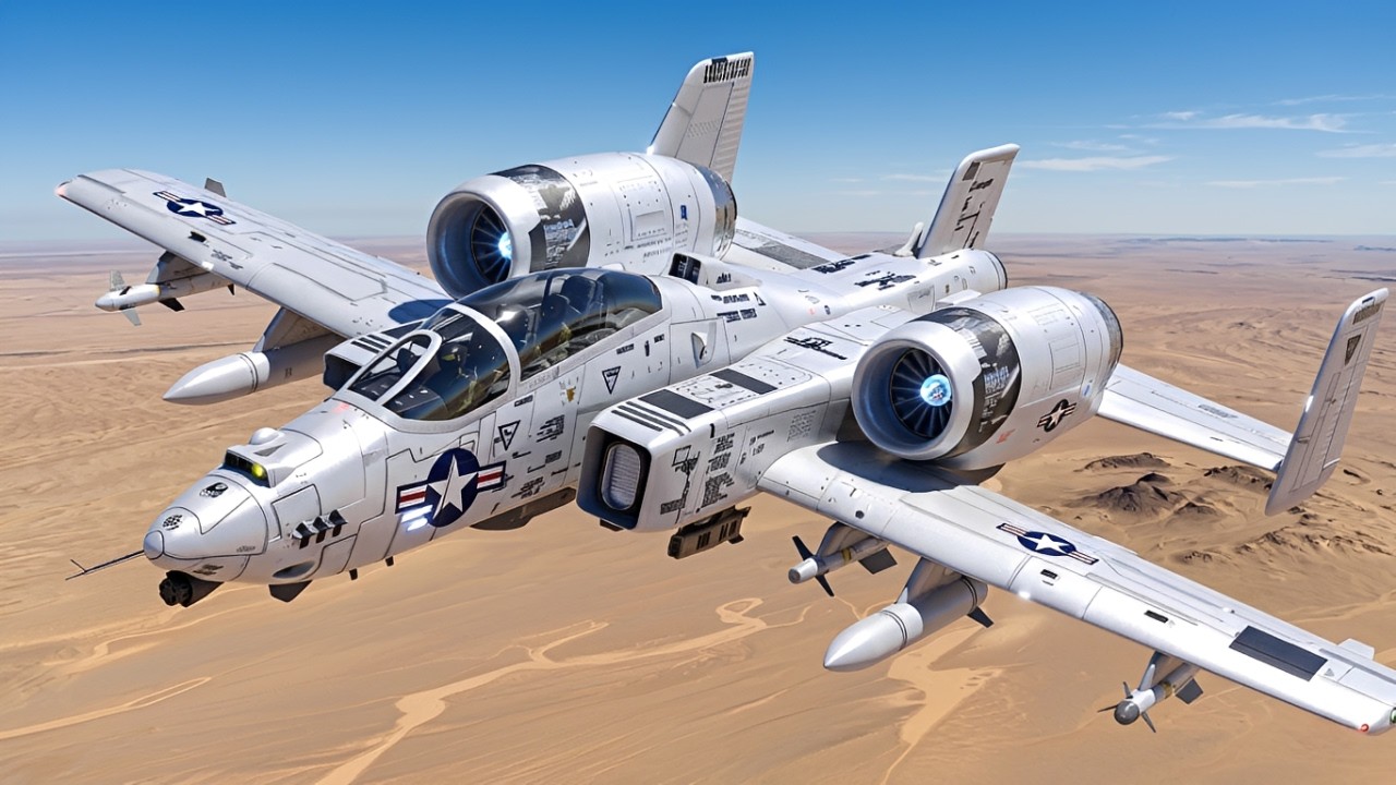 Meet The Legendary A-10 Warthog After INSANE Power Upgrade