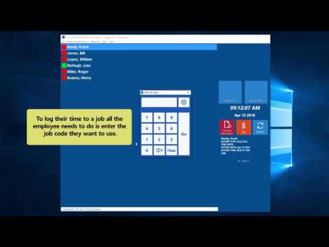 Time Clock Mts Job Tracking