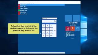 Time Clock MTS - Job Tracking