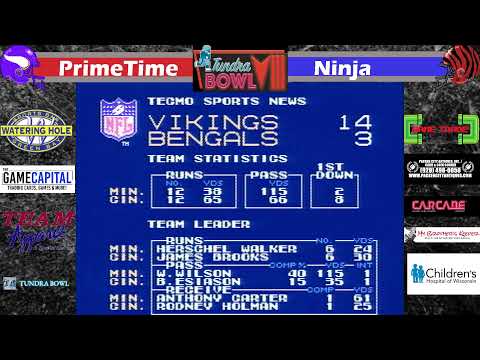 Tundra Bowl VIII - Tecmo Super Bowl National Championship