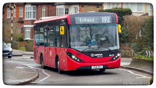 *Routes 191 & W8 on diversion* Buses in Enfield Town. 16th March 2023.