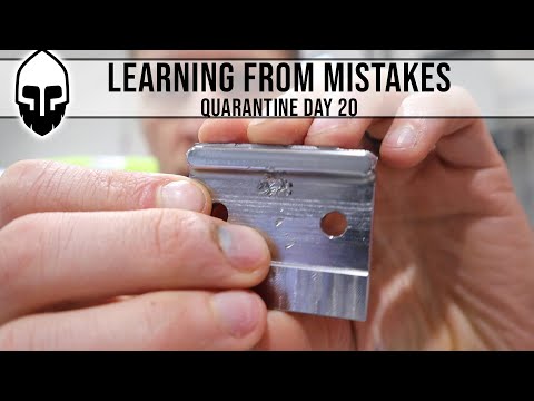 Making mistakes and learning from them! - Quarantine Shop Life 20