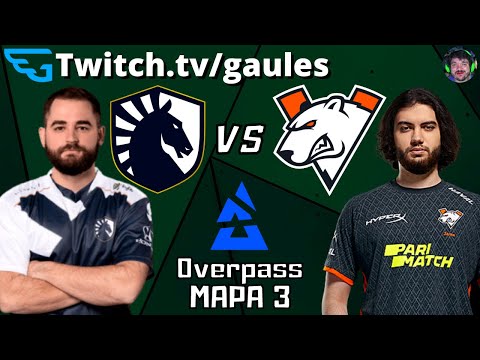 Liquid vs VP (Overpass - Mapa 3 MD3) Fallen x Jame - BLAST Transmissão Gaules
