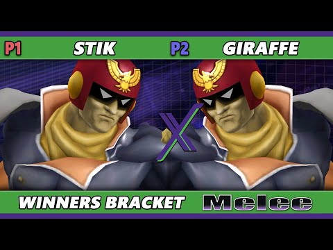 S@X 526 - Stik (Captain Falcon) Vs. Giraffe (Captain Falcon) Smash Melee - SSBM