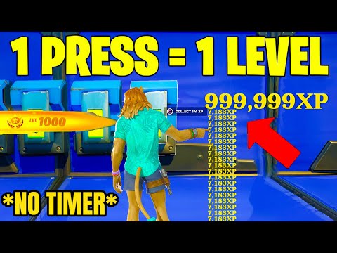 INSANE *EASY* Fortnite *AFK* XP GLITCH! (950k a Min!) Not Patched! 🤩😱