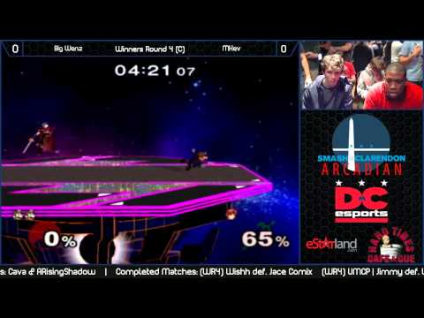 Smash @ Clarendon Arcadian WR4C - Big Wenz vs. MKev (Read Warning In Description)