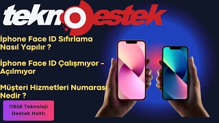 İphone Face ID Sıfırlama Nasıl Yapılır ? İphone Face ID Çalışmıyor - A
