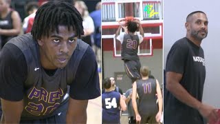 Duke Commit Sean Stewart Dominates In Front Of Grant Hill In His Debut With Montverde Loaded Squad!!
