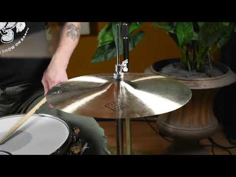 15" Istanbul Agop Traditional Dark Hi-Hat Cymbal Pair 1074g/1266g *Video* image 10